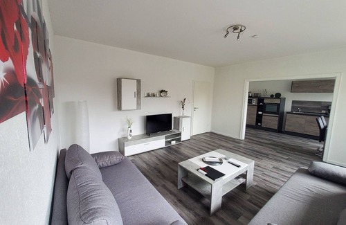 Veldhausen Apartment | Apartment 'Wohnung 4' with Shared Terrace, Balcony and Wi-Fi