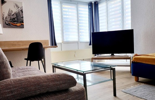 Plauen Apartment | Apartment Zur Elster 1, bathtub, shower/WC, 2 SR - Ferienwohnungen Graf