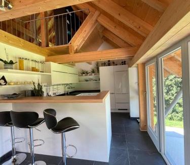 Feichten House | Apartments in Blockhaus im Wald