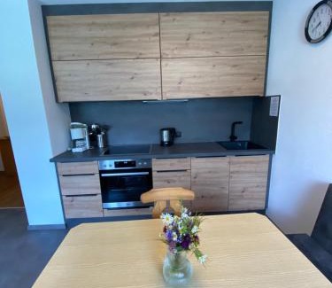 Pfunds Apartment | Aparts Handle und Haus Bergblick