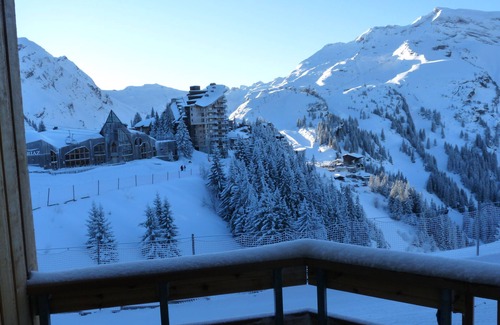 Avoriaz Apartment | Appart 2 p + Balcon + Casier à Skis Quartier de la Falaise