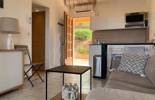 Monticello Apartment | Appart 4 pers, 2 Bedrooms, with terrace sea view, Clim, private packing
