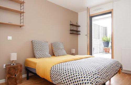 Villejuif Apartment | Appart Chic & Elégant-Métro 7 Leo-Lagrange+Parking