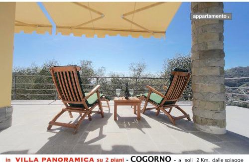 San Salvatore Apartment | Appartamento B in villa con vista panoramica