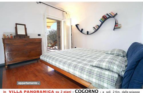 San Salvatore Apartment | Appartamento B in villa con vista panoramica