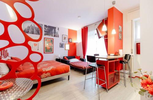 Vigentino Apartment | Appartamento Rosso a Milano, vicino allo IEO
