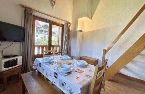 Megeve Apartment | Appartement 2P, 4 couchages à Megève, proche télécabine et centre, parking, balcon exposé Sud/Est - FR-1-597-31