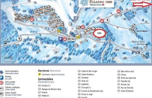 Bisanne 1500 Apartment | Appartement 3 Pièces avec Piscine et Parking - Les Saisies, 7 pers - FR-1-594-75