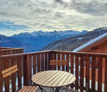 Puy-Saint-Vincent Apartment | - Appartement avec balcon - 2 personnes