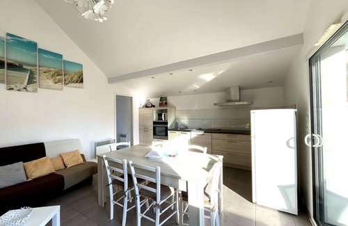 Lacanau-Ocean Apartment | Appartement canaulais au coeur de la station, WIFI - 523904