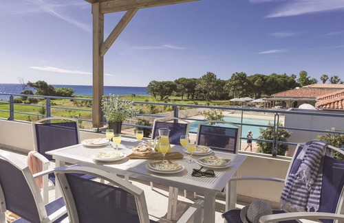 Poggio-Mezzana Apartment | Appartement Climatisé Près de la Plage 2 Piscines