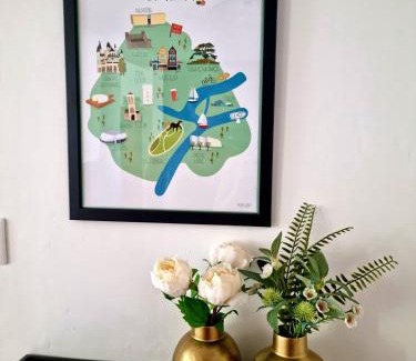 Saint-Jean Apartment | Appartement Cosy Caen