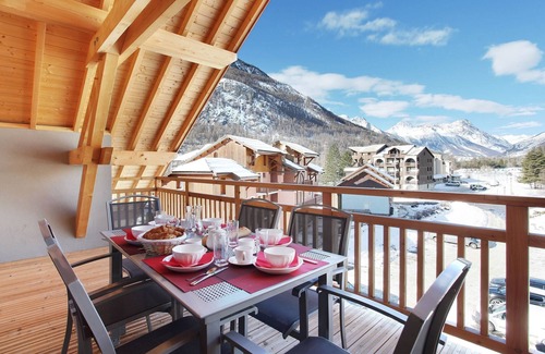 La Salle-les-Alpes Condo | Appartement dans les Montagnes | Navette Gratuite