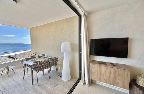 Ajaccio Apartment | Appartement Eden B sanguinaires vue mer avec piscine résidence