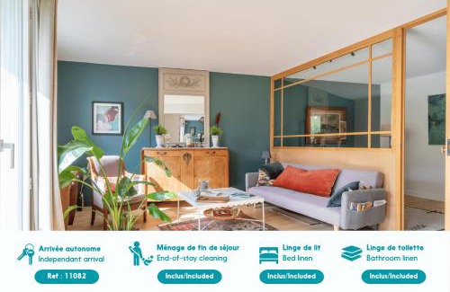 Talensac-Pont Morand Apartment | Appartement en centre-ville et face à l'Erdre