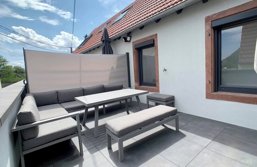 Dinsheim Apartment | Appartement Moderne et Lumineux Avec Deux Chambres