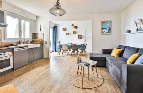 La Chaume Apartment | Appartement vue côte sauvage