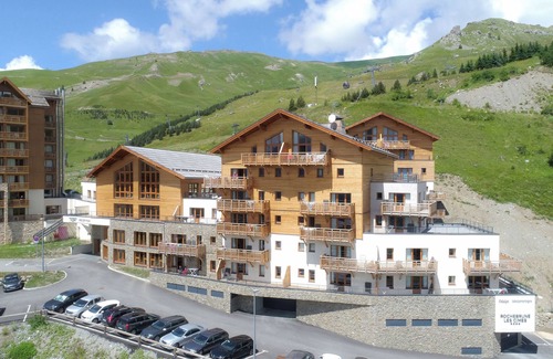 Orcieres-Merlette Condo | Appartement Au Pied des Pistes | Balcon/Terrasse