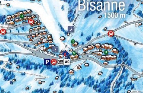 Bisanne 1500 Apartment | Appartement haut de gamme 10 pers avec piscine, parking, proche pistes – Villard-sur-Doron - FR-1-293-302