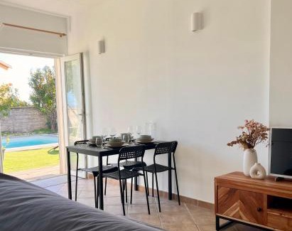 Ortale de Biguglia Apartment | Appartement l'Arancetu vue mer avec piscine