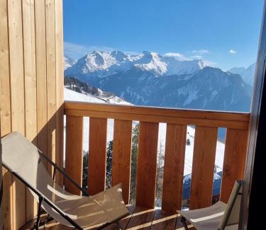 Villard-Reculas Apartment | Appartement "Marmottes 19 "studio l'Alpe d'Huez, Villard Reculas