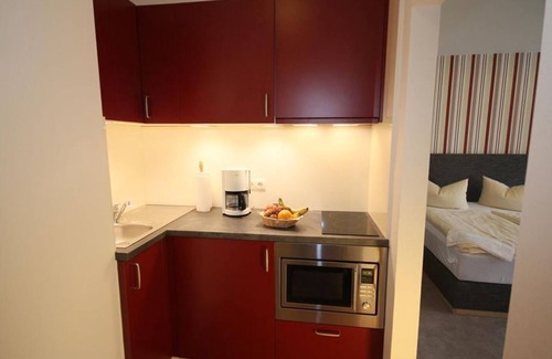 Bad Pyrmont Apartment | Appartement mit Balkon, Dusche, WC, Kat. 2/1 Raum - Ferienwohnungen Café Schneidewind Kirchstraße