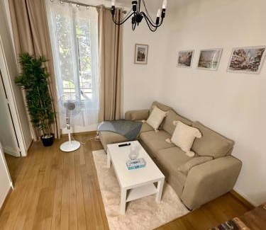 Le Bourget Apartment | Appartement moderne entier Paris-le Bourget et CDG
