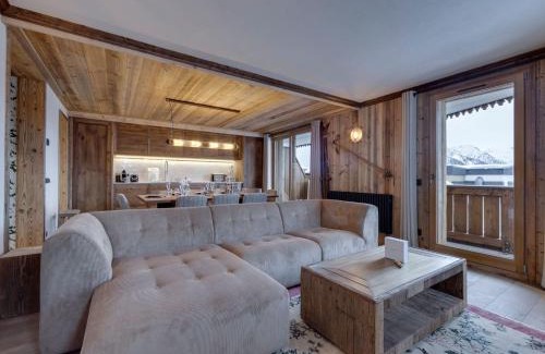 La Rosiere Apartment | Appartement neuf avec jacuzzi, proche pistes, parking et wifi - FR-1-690-13