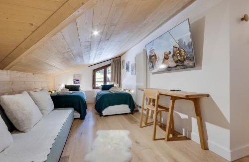 La Rosiere Apartment | Appartement neuf rooftop, Sud, proche pistes, cheminée, wifi - FR-1-690-21