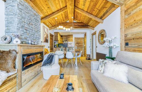 Arc-1950 Apartment | Appartement style chalet 5* vue Mont-Blanc - Arc 1950