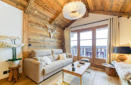Arc-1950 Apartment | Appartement style chalet 5* vue Mont-Blanc - Arc 1950