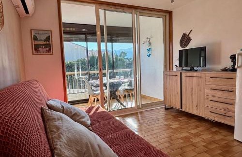 Argeles Plage Apartment | Appartement Studio - cabine 4 couchages ARGELES SUR MER AR030-053