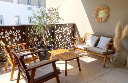 La Pompignane Apartment | Appartement terrasse proche Centre
