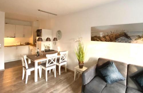 Spiekeroog Apartment | Appartementhaus Westerloog Inselherz Appartement 3 mit Balkon