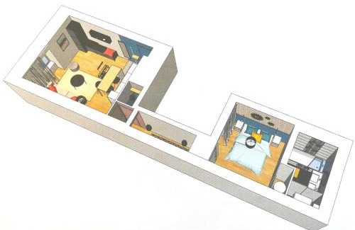 Talensac-Pont Morand Apartment | Appartistic - Appartement des artistes