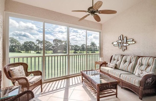 Bonita Springs Condo | April Condo on Private Golf Course with Golf Privileges,