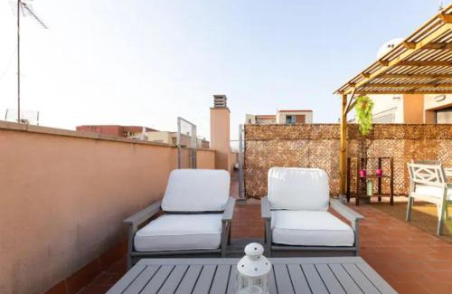 Sant Adria de Besos Apartment | Apt.p/5 15min from Barcelona and Beaches W/Terrace