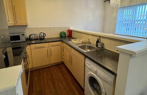 Manchester Apartment | Apt Sleeps5-Parkg-Netflix-near city centre/Etihad