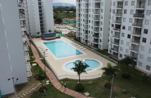 Girardot Apartment | Aqualina Orange Apartamento Piso 9 Vista a piscina Aire Acondicionado