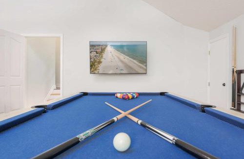 Atlantic Shores House | AquaTerra Heated Pool Beachside and Game Room