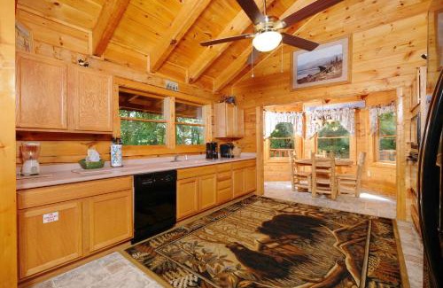 Chalet Village House | Arcade game, hot tub, spacious beautiful log cabin! Gatlinburg log cabin!