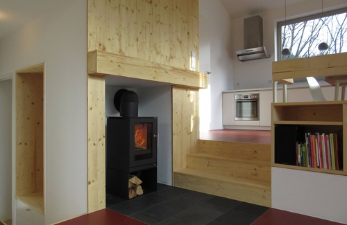 Schutz House | Architect house, new building of wooden house 2015 on 4000 m2 of meadows
