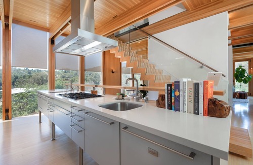 Hollywood Hills West House | Architectural 3BR “Stairway to Zen” w/Patio & Stunning Laurel Canyon View
