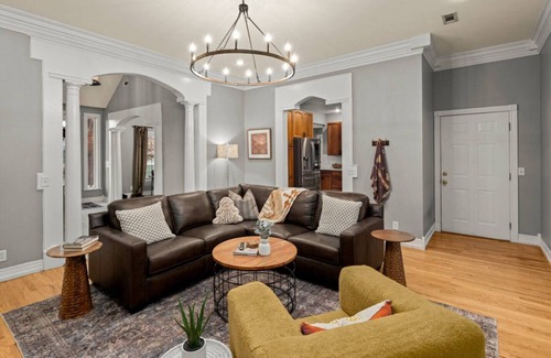 Bentonville House | Arkansas Grand Oasis: Heated Indoor Pool, Hot Tub & More!