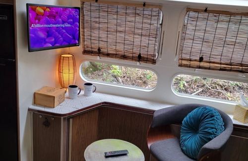 Hico House | Arlo is a cozy RV in delightful Hico with WiFi, AC