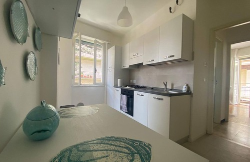 Arma di Taggia Condo | Arma di Taggia 2-Bedroom Apartment with Sea View Balcony