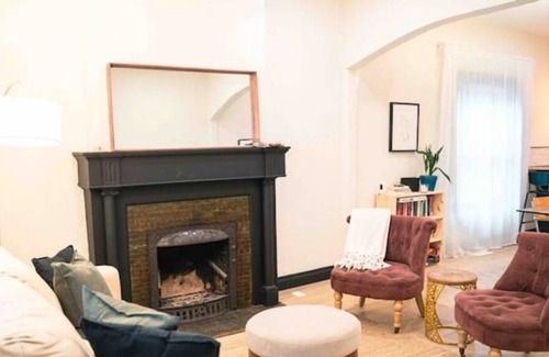 Baker House | Art District Home Close to Downtown Games BBQ