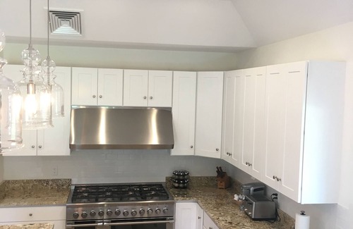 Vineyard Haven House | Art house. Huge yard. Great kitchen great location. Lrg grill and AC in W Tis