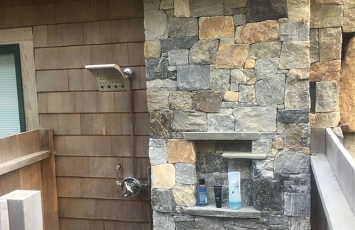 Vineyard Haven House | Art house. Huge yard. Great kitchen great location. Lrg grill and AC in W Tis