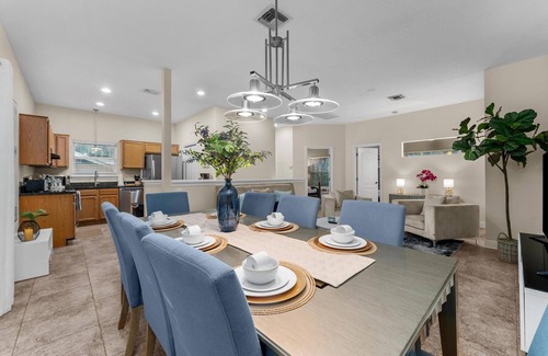 Mount Dora House | Art Sanctuary, Pool & Ping Pong , Fire-pit patio
